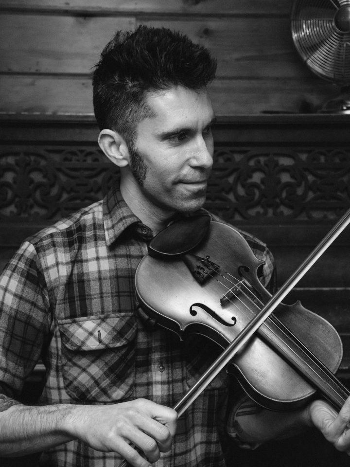 Brandon Olszewski on fiddle